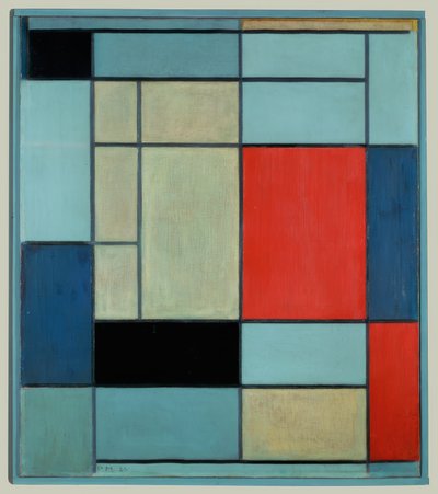 Komposition I von Piet Mondrian